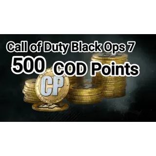 500 COD Points Call of Duty Black Ops 7 Xbox Instant Delivery
