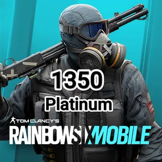 1350 Platinum Tom Clancy's Rainbow Six Mobile Global Fast Delivery