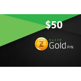 $50 Razer gold USA Gift Card