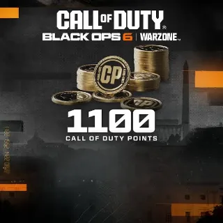 1100 COD Points Call of Duty Black Ops 6 XBOX GLOBAL Instant Delivery