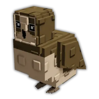 7x Brown owl Grow A Garden