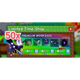 50x Premium Moon Eggs Grow A Garden