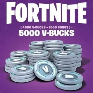 Fortnite 5000 V Bucks Global Fast Delivery