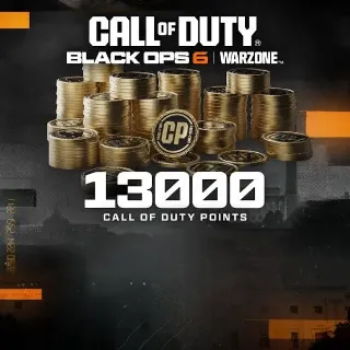 13000 COD Points Call of Duty Black Ops 6 XBOX GLOBAL Instant Delivery
