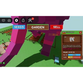 Nightmare Carnival Elephant 60/61KG+ Grow A Garden