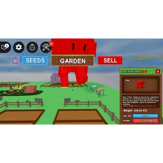 Huge Ember Rainbow Elephant 158.44 kg Grow A Garden No toy Needed