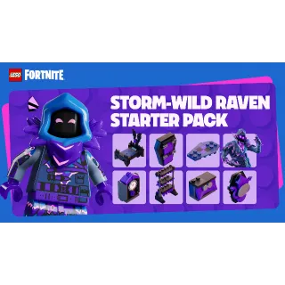 Fortnite - Storm-Wild Raven Starter Pack USA