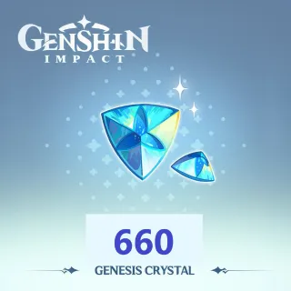 660 Genesis Crystals Genshin Impact