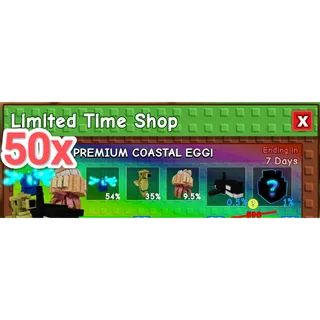 50x Premium Coastal Eggs Grow A Garden