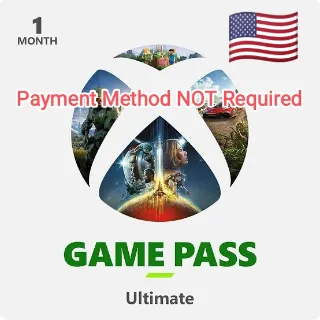 Xbox Game Pass Ultimate 1 Month USA instant Delivery