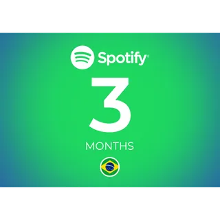 Spotify Premium Brazil 3 Months Instant Delivery 