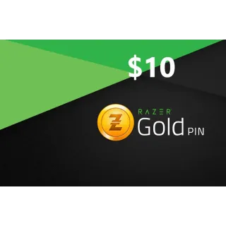 $10 Razer gold USA