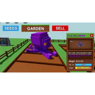 Huge 15 Sec No Toy Venom Mimic Octopus age 125  74/75kg+ Grow A Garden