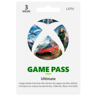Xbox Game Pass Ultimate 3 Months LATAM
