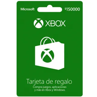 $150000 COP Xbox Gift Card (COLOMBIA)