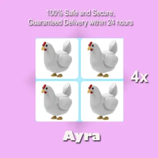 4x Chicken