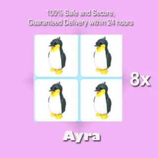8x King Penguin