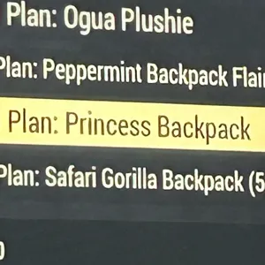 Princess Backpack