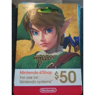 $50.00 USD Nintendo eShop