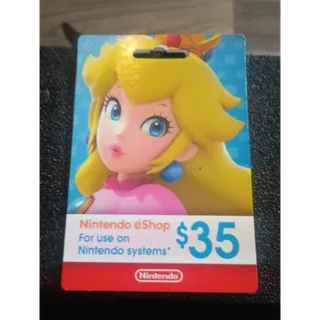 $35.00 USD Nintendo eShop