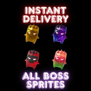🔥 Fortnite ALL 4 Boss Sprite Variants Bundle  🔥