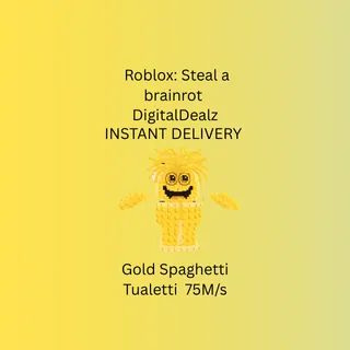 Gold Spaghetti Tualetti 75M/s