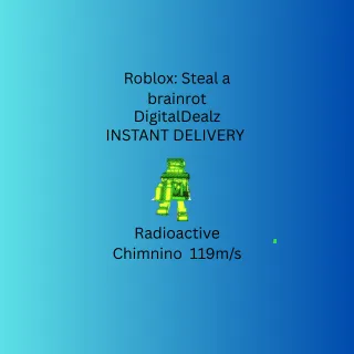  Steal a brainrot chimnino 119m/s 