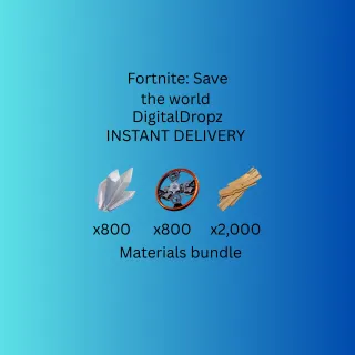 Fortnite stw materials bundle  