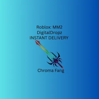 Roblox MM2: chroma Fang INSTANT DELIEVRY