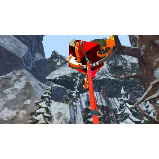 AC VR: Red fire orb staff