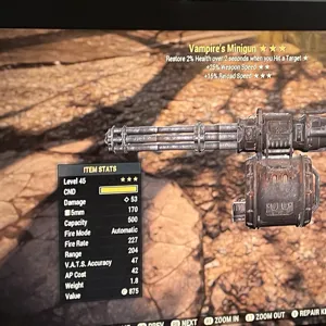 Vampires 25/15 Minigun