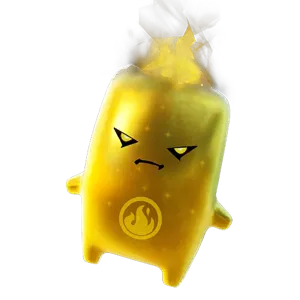 Gold Fire Sprite