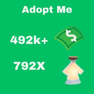 492K+ bucks , 792x portions 