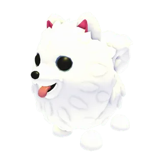 Neon Samoyed adopt me