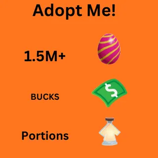 1.5M+ Candy Egg , Bucks , Potions & Pets and much more 