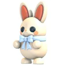 Mega white choccybunny - Adopt Me!