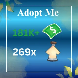 181k+ bucks  ,  269x portions