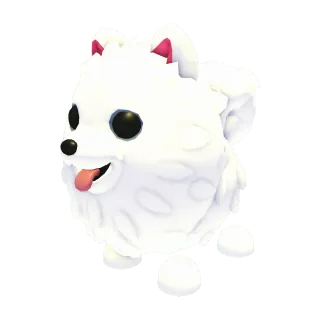 Neon Samoyed adopt me