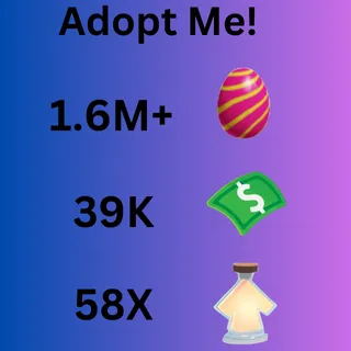 1.6M+ Candy Egg , Bucks , Potions & Pets and much more 