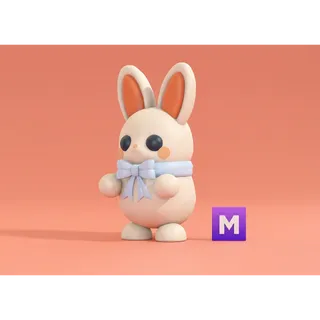 Mega White Choccybunny