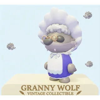 Granny Wolf - neon