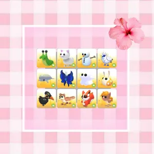 Adopt me neon pet bundle