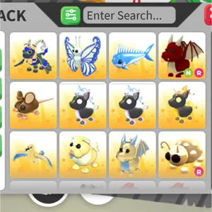 adopt me bundle pet x12!