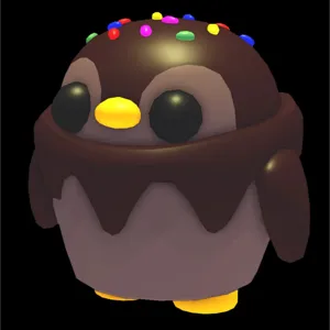 NEON chocolate penguin