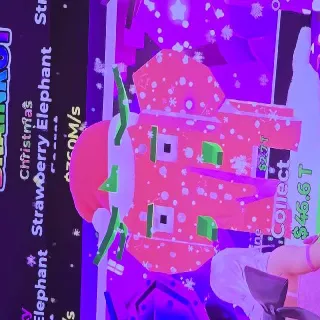 Christmas Elephant And G