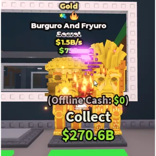 Gold Burguro and Fryuro (1.5B/s) 