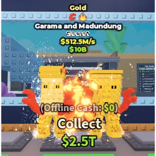 Gold Garama and Madundung (512.5M/s)