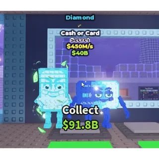 Diamond Cash or Card (450M/s) 