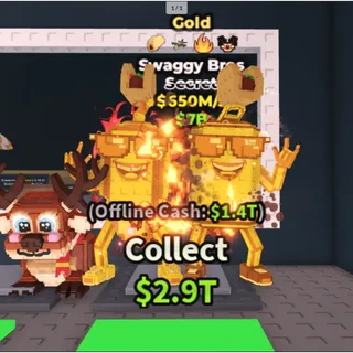 Gold Swaggy Bros (650M/s)