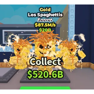 Gold Los Spaghettis (87.5M/s) 